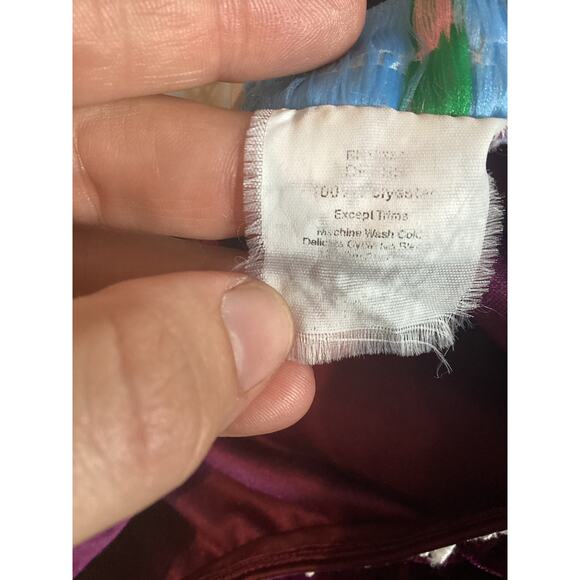 Vintage Chantilly Place Girls Dress Size 5 6 Red Victorian Formal Holiday Bow - Picture 13 of 13